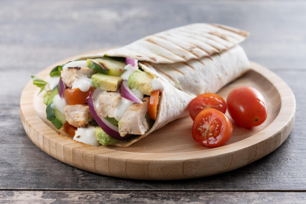 chicken wrap