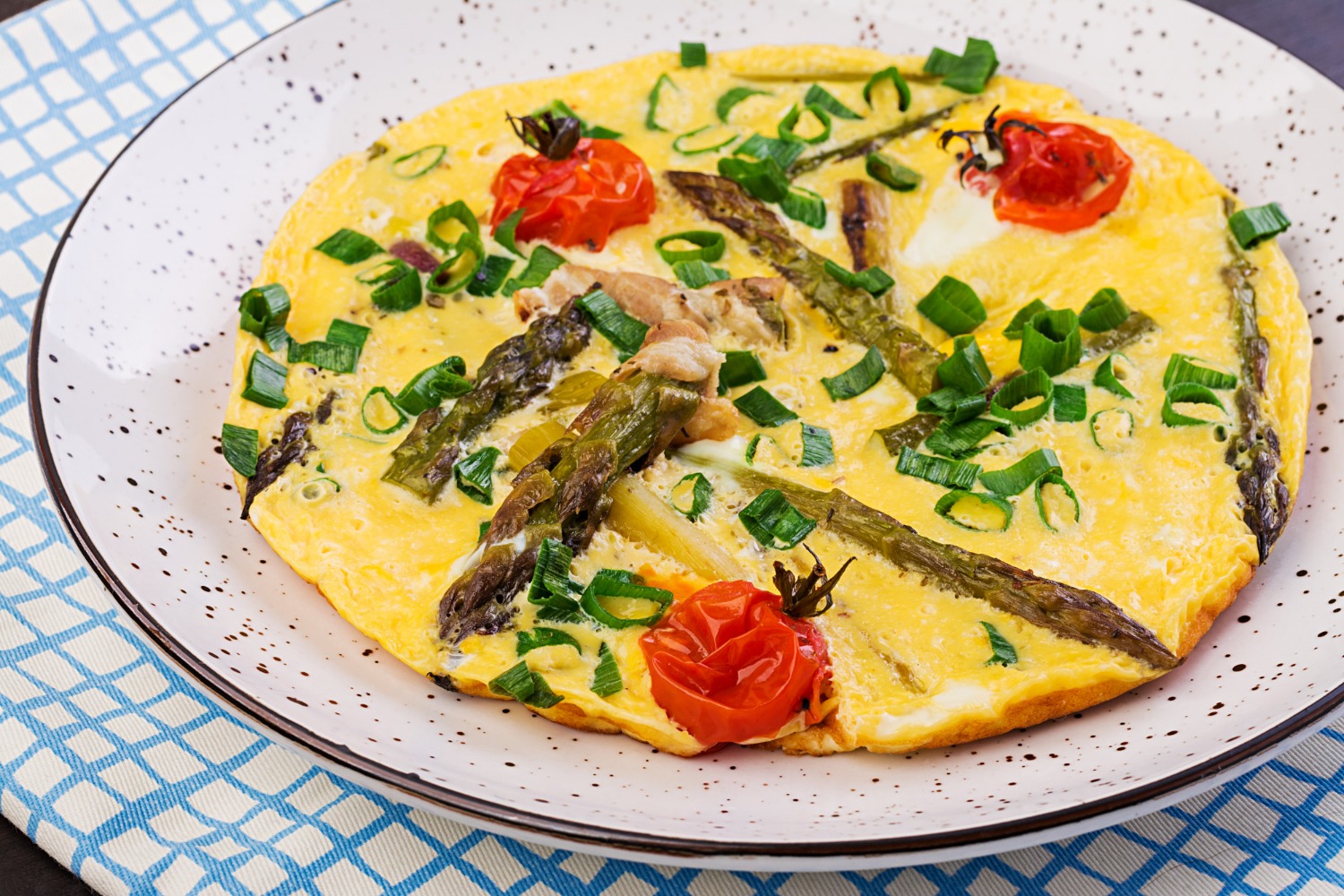 omelet with vegitables