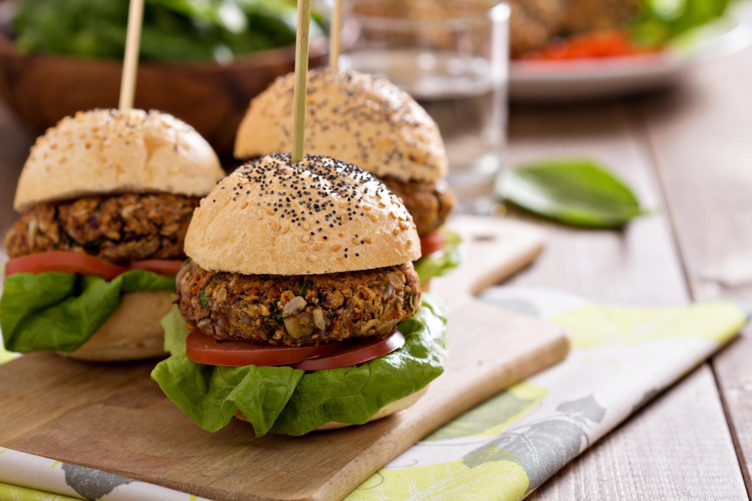 vegetarian burgers